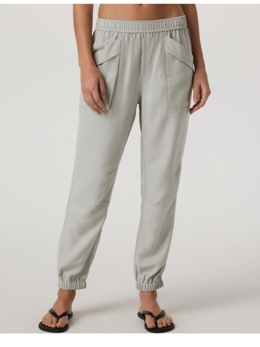Vuori Trestles Twill Jogger pant linen blend grey XL